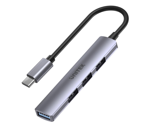 Unitek Hub USB-C - 4x USB-A - 1221806 - zdjęcie